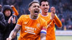 Tavernier confirms no offer yet of new Rangers contract