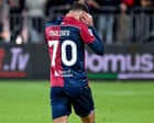 Daniel Maldini finds his feet at Cagliari after years in family’s Serie A shadow
