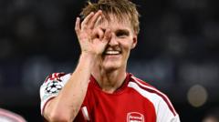Arsenal are passing every test - and Odegaard is in form of his life