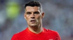 Captain Xhaka allowed to play for Switzerland again