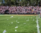 Grounded: Rayo Vallecano’s paper planes bring club’s crisis into the open