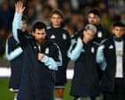 Lionel Messi bids a tearful farewell to Argentina after 3-0 win over Benin