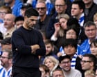 ‘They deserved to win’: Mikel Arteta left humbled by Brighton defeat