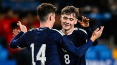 Curtis shines as revamped Scotland youth set-up begins
