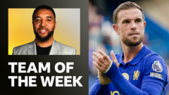 Who has made Troy's Premier League team of the week?