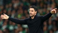 Arteta lights training ground fire to inspire players