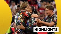 Kane makes history and Olise nets hat-trick as Bayern thrash Union Berlin
