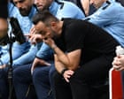 De Zerbi rips into Spurs players after Villa defeat: ‘Disappointed, sad and frustrated’