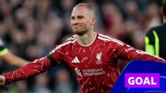 Mac Allister's brilliant finish puts Liverpool ahead