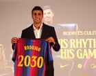 ‘He doubted’: Mourinho says Real Madrid didn’t want Rodri after hesitation over move