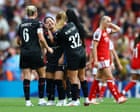 WSL roundup: Arsenal rue misses in Palace draw, Manchester City crush Villa