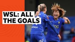All the goals from the Women's Super League - matchweek six