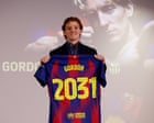 ‘There’s a burning fire in my belly’: Anthony Gordon signs for Barcelona from Newcastle in £69.3m deal