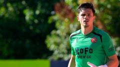 The keeper doing 'Premier League' things for EFL's last unbeaten side