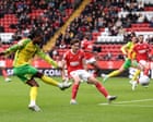 Championship roundup: Portsmouth ride luck to beat Millwall; Norwich back to winning ways