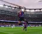 Champions League roundup: Raphinha shines as Barcelona thrash Feyenoord
