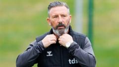 McInnes happy to play Hearts' title deciders in a car park