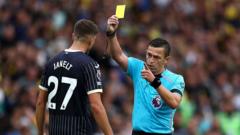 What are the Premier League rules on yellow card suspensions?