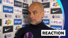 Title race over if Man City don't beat Arsenal - Guardiola