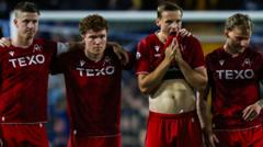 Aberdeen may be disciplined over fan behaviour